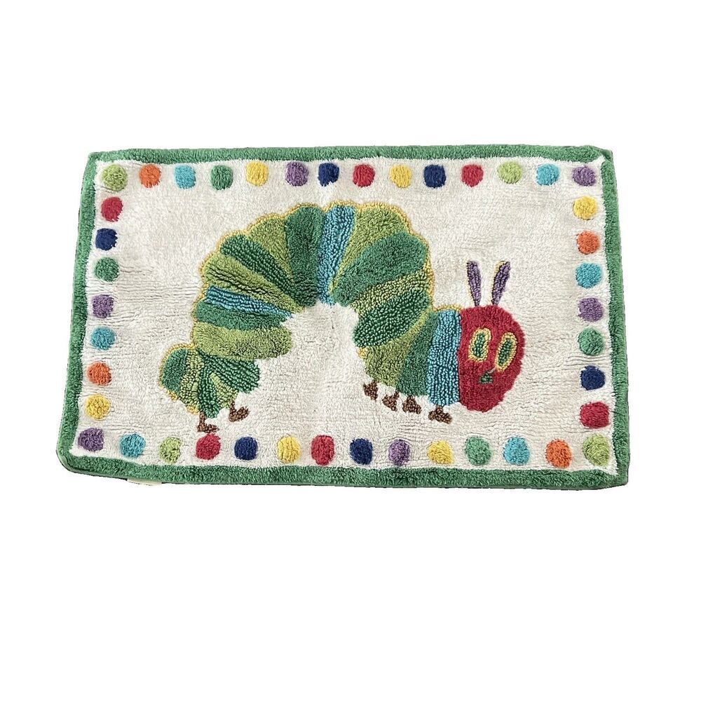 Pottery Barn Eric Carle Very Hungry Caterpillar Rug